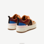 Lacoste נעלי חוץ מעור l002 לחורף DZ4D0D2729 חום ורוד 7e1 נשים - Image 3