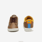 Lacoste נעלי חוץ סינתטיות של carnaby winter DZ4D0D2993 חום תכלת 2g7 תינוקות - Image 5