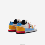 Lacoste נעלי חורף סינתטיות של שותף DZ4D0D3306 אוף לבן וצהוב ht3 ילדים - Image 3