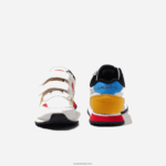 Lacoste נעלי חורף סינתטיות של שותף DZ4D0D3306 אוף לבן וצהוב ht3 ילדים - Image 5