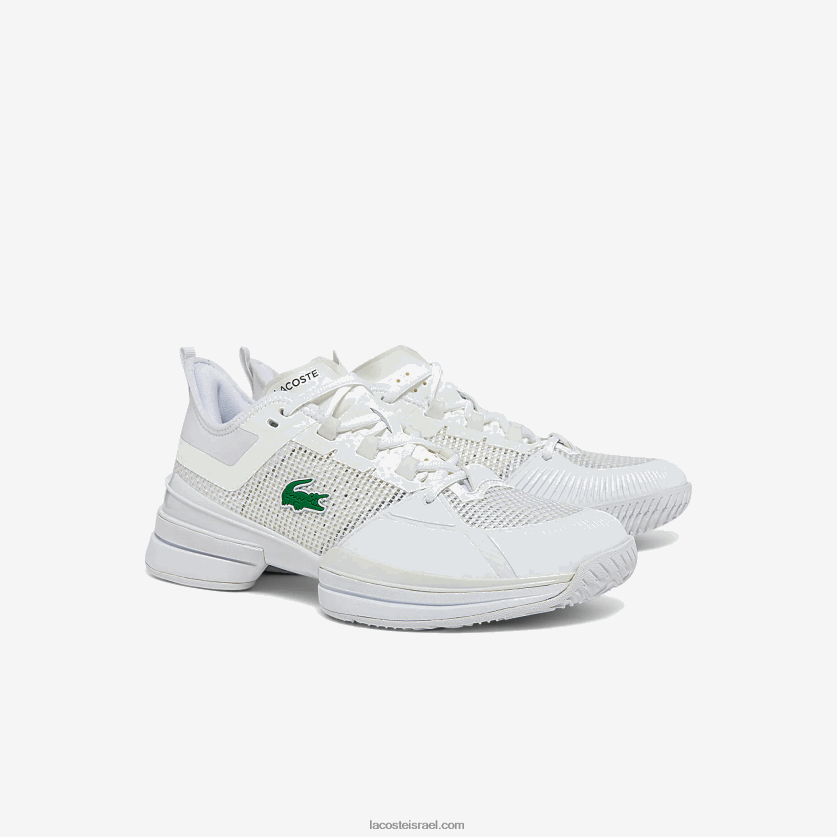 Lacoste נעלי טניס ag-lt21 ultra textile DZ4D0D1851 לבן 21 גרם גברים - Image 2