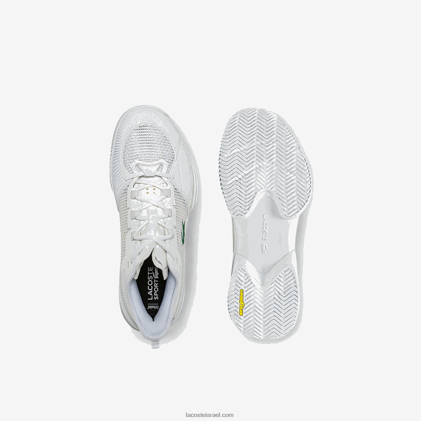 Lacoste נעלי טניס ag-lt21 ultra textile DZ4D0D1851 לבן 21 גרם גברים - Image 4