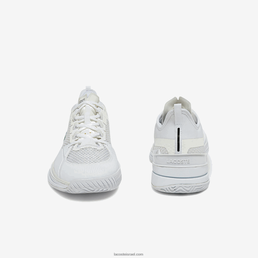 Lacoste נעלי טניס ag-lt21 ultra textile DZ4D0D1851 לבן 21 גרם גברים - Image 5