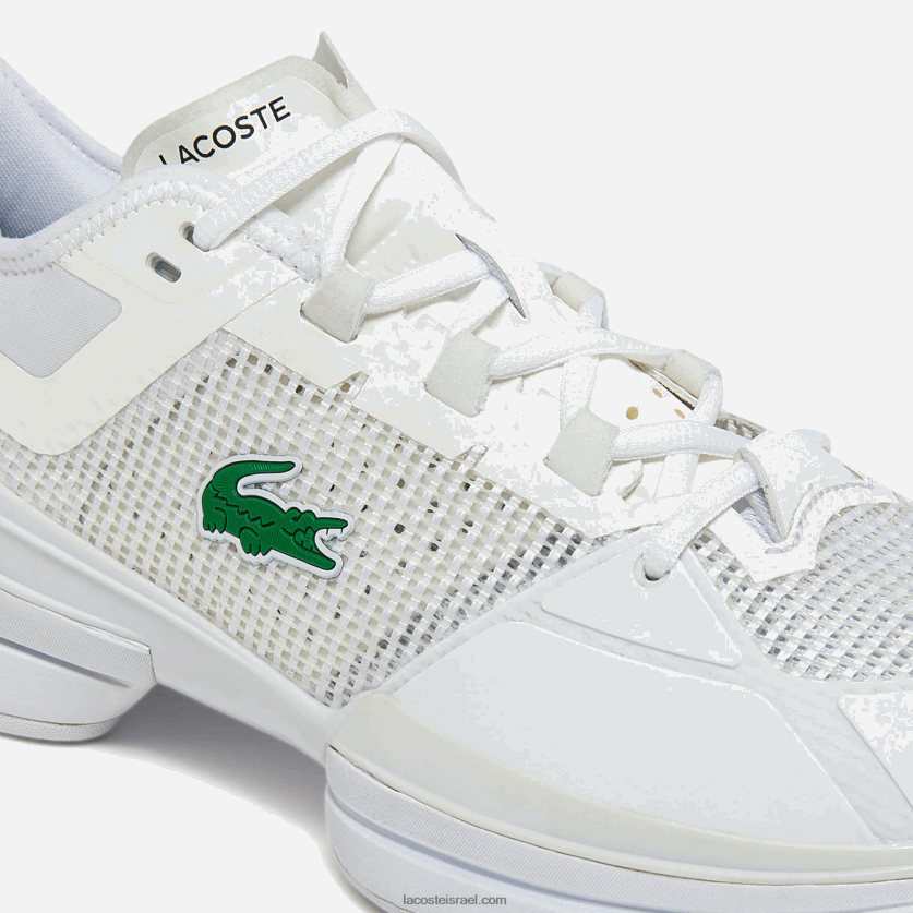 Lacoste נעלי טניס ag-lt21 ultra textile DZ4D0D1851 לבן 21 גרם גברים - Image 6