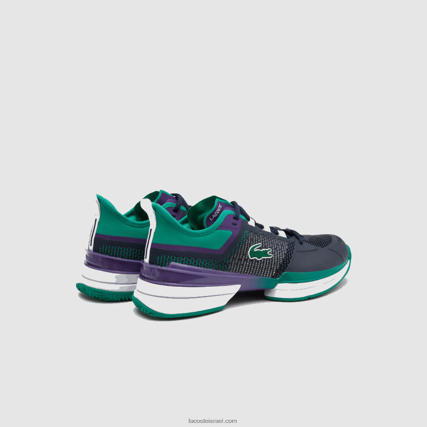 Lacoste נעלי טניס ag-lt21 ultra textile DZ4D0D1892 טורקיז שחור 1s3 גברים - Image 3