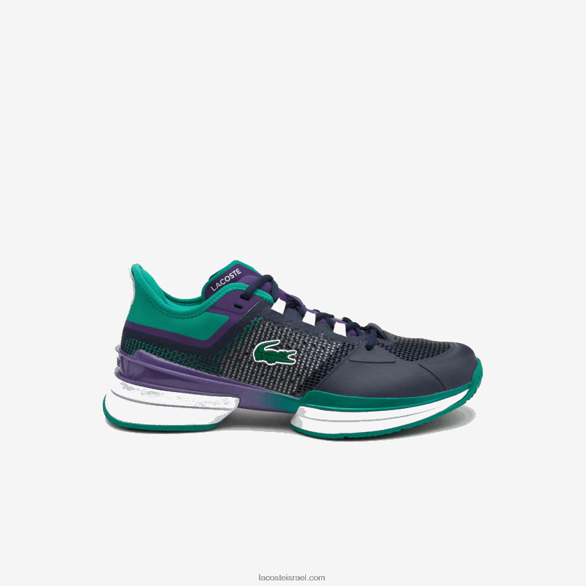 Lacoste נעלי טניס ag-lt21 ultra textile DZ4D0D1892 טורקיז שחור 1s3 גברים - Image 1