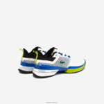 Lacoste נעלי טניס ag-lt21 ultra textile DZ4D0D1893 לבן/כחול 080 גברים - Image 2