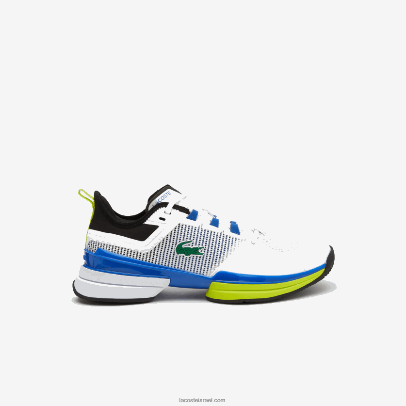Lacoste נעלי טניס ag-lt21 ultra textile DZ4D0D1893 לבן/כחול 080 גברים - Image 1