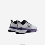 Lacoste נעלי טניס ag-lt21 ultra textile DZ4D0D2756 לבן וסגול z54 נשים - Image 3