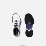 Lacoste נעלי טניס ag-lt21 ultra textile DZ4D0D2756 לבן וסגול z54 נשים - Image 4