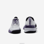 Lacoste נעלי טניס ag-lt21 ultra textile DZ4D0D2756 לבן וסגול z54 נשים - Image 5
