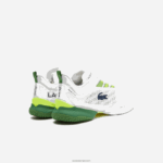 Lacoste נעלי טניס ag-lt23 ultra textile DZ4D0D2689 לבן/ירוק 082 נשים - Image 3