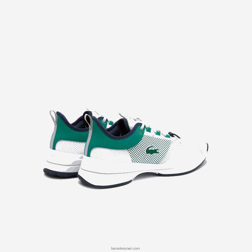 Lacoste נעלי טניס מטקסטיל ag-lt21 DZ4D0D1903 לבן/ירוק 082 גברים - Image 3