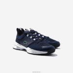 Lacoste נעלי טניס מטקסטיל ag-lt21 DZ4D0D1904 נייבי ולבן 092 גברים - Image 2
