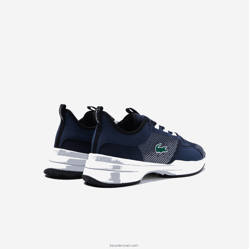 Lacoste נעלי טניס מטקסטיל ag-lt21 DZ4D0D1904 נייבי ולבן 092 גברים - Image 3