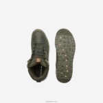Lacoste נעלי טקסטיל וחוץ אורבני שובר DZ4D0D1891 ירוק כהה & אוף לבן 1x3 גברים - Image 4