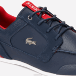 Lacoste נעלי סירה מעור מרינה DZ4D0D1722 כחול כהה ורוד 144 גברים - Image 5