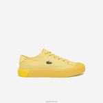 Lacoste נעלי סניקרס בגווני קנבס gripshot DZ4D0D2749 צהוב בהיר amg נשים