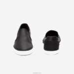 Lacoste נעלי סניקרס מחליקות מעור Jouer DZ4D0D1885 שחור ולבן 312 גברים - Image 3