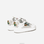 Lacoste נעלי סניקרס מעור ace clip DZ4D0D2703 לבן 21 גרם נשים - Image 3