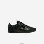 Lacoste נעלי סניקרס מעור chaymon bl וגווני סינתטי DZ4D0D1807 שחור 02h גברים