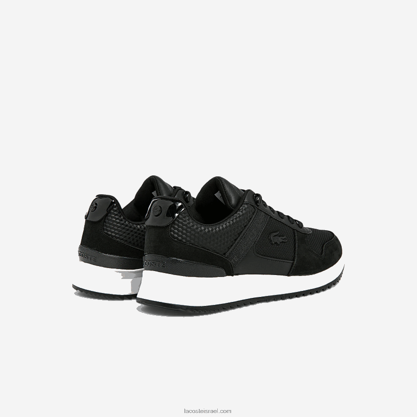 Lacoste נעלי סניקרס מעור joggeur 2.0 DZ4D0D1906 שחור 02h גברים - Image 3