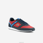 Lacoste נעלי סניקרס סינתטיות של menerva sport DZ4D0D1908 כחול כהה ורוד 144 גברים