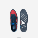 Lacoste נעלי סניקרס סינתטיות של menerva sport DZ4D0D1908 כחול כהה ורוד 144 גברים - Image 4