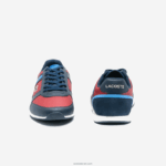 Lacoste נעלי סניקרס סינתטיות של menerva sport DZ4D0D1908 כחול כהה ורוד 144 גברים - Image 5