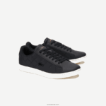 Lacoste נעלי סניקרס עם קווילט של carnaby evo DZ4D0D2737 שחור ולבן 454 נשים - Image 2