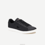 Lacoste נעלי סניקרס עם קווילט של carnaby evo DZ4D0D2737 שחור ולבן 454 נשים