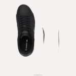 Lacoste נעלי סניקרס עם קווילט של carnaby evo DZ4D0D2737 שחור ולבן 454 נשים - Image 4