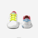 Lacoste נעלי סניקרס צבעוניות סינתטיות של powercourt DZ4D0D2931 לבן/ירוק 082 תינוקות - Image 3