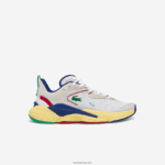 Lacoste נעלי ספורט aceshot טקסטיל וסינטטיות DZ4D0D1857 אוף לבן וכחול 2q9 גברים