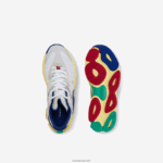 Lacoste נעלי ספורט aceshot טקסטיל וסינטטיות DZ4D0D1857 אוף לבן וכחול 2q9 גברים - Image 4