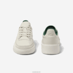 Lacoste נעלי ספורט בגווני עור g80 club DZ4D0D1739 לבן 18c גברים - Image 5