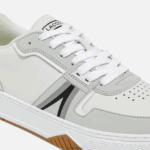 Lacoste נעלי ספורט בגווני עור l001 DZ4D0D1830 לבן ושחור 147 גברים - Image 5