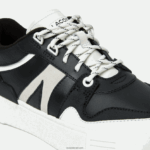 Lacoste נעלי ספורט בגווני עור l002 DZ4D0D2719 שחור ולבן 312 נשים - Image 6