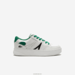 Lacoste נעלי ספורט בגווני עור l005 DZ4D0D1818 לבן/ירוק 082 גברים