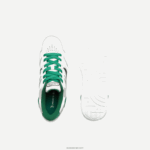 Lacoste נעלי ספורט בגווני עור l005 DZ4D0D1818 לבן/ירוק 082 גברים - Image 4