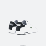Lacoste נעלי ספורט בוגרים DZ4D0D3302 לבן ושחור 147 ילדים - Image 3