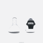 Lacoste נעלי ספורט בוגרים DZ4D0D3302 לבן ושחור 147 ילדים - Image 5