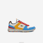 Lacoste נעלי ספורט בלוק עור של joggeur 2.0 DZ4D0D1905 לבן אדום 4y0 גברים