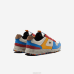 Lacoste נעלי ספורט בלוק עור של joggeur 2.0 DZ4D0D1905 לבן אדום 4y0 גברים - Image 3