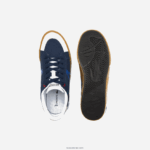Lacoste נעלי ספורט בסוליות מסטיק l004 מטקסטיל DZ4D0D1856 מסטיק חיל הים gu1 גברים - Image 4