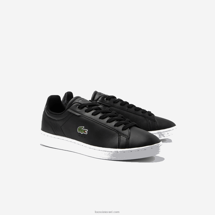 Lacoste נעלי ספורט גווני עור של carnaby pro bl DZ4D0D1742 שחור ולבן 312 גברים - Image 2