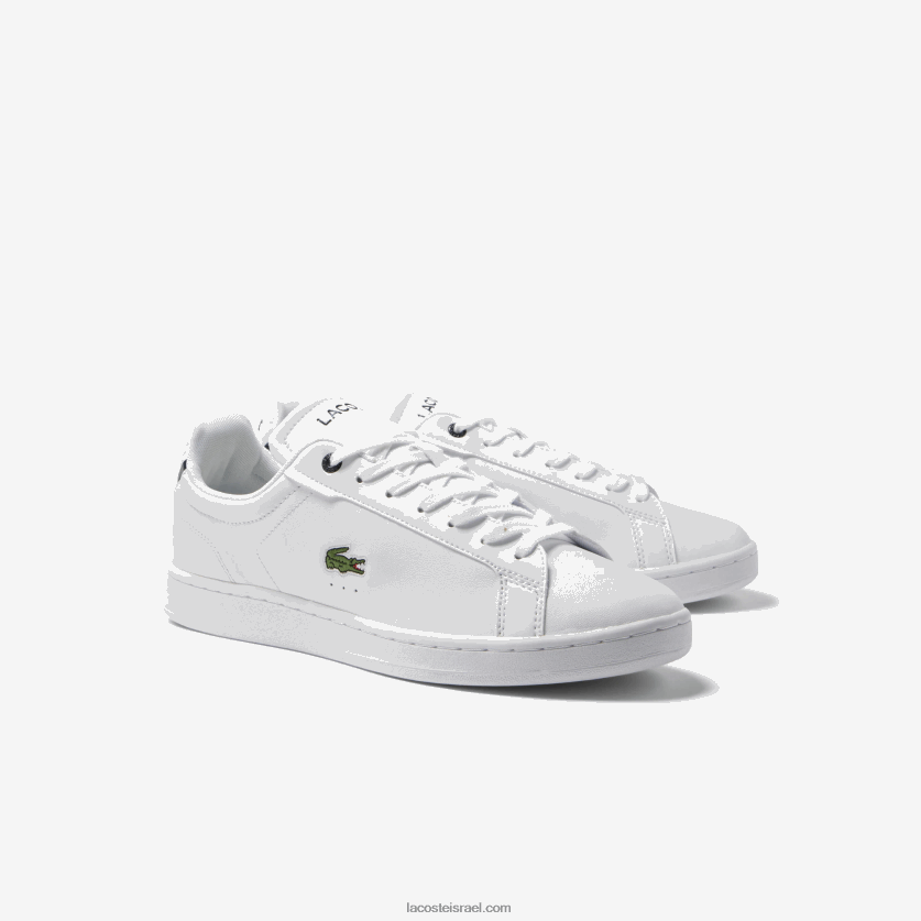 Lacoste נעלי ספורט גווני עור של carnaby pro bl DZ4D0D1743 לבן & נייבי 042 גברים - Image 2