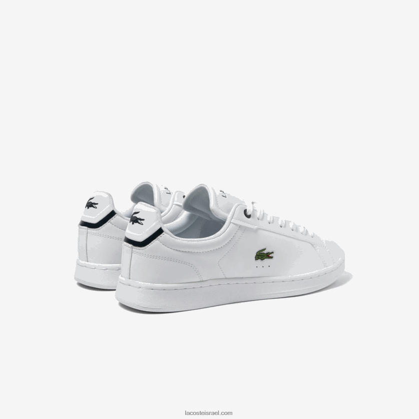 Lacoste נעלי ספורט גווני עור של carnaby pro bl DZ4D0D1743 לבן & נייבי 042 גברים - Image 3