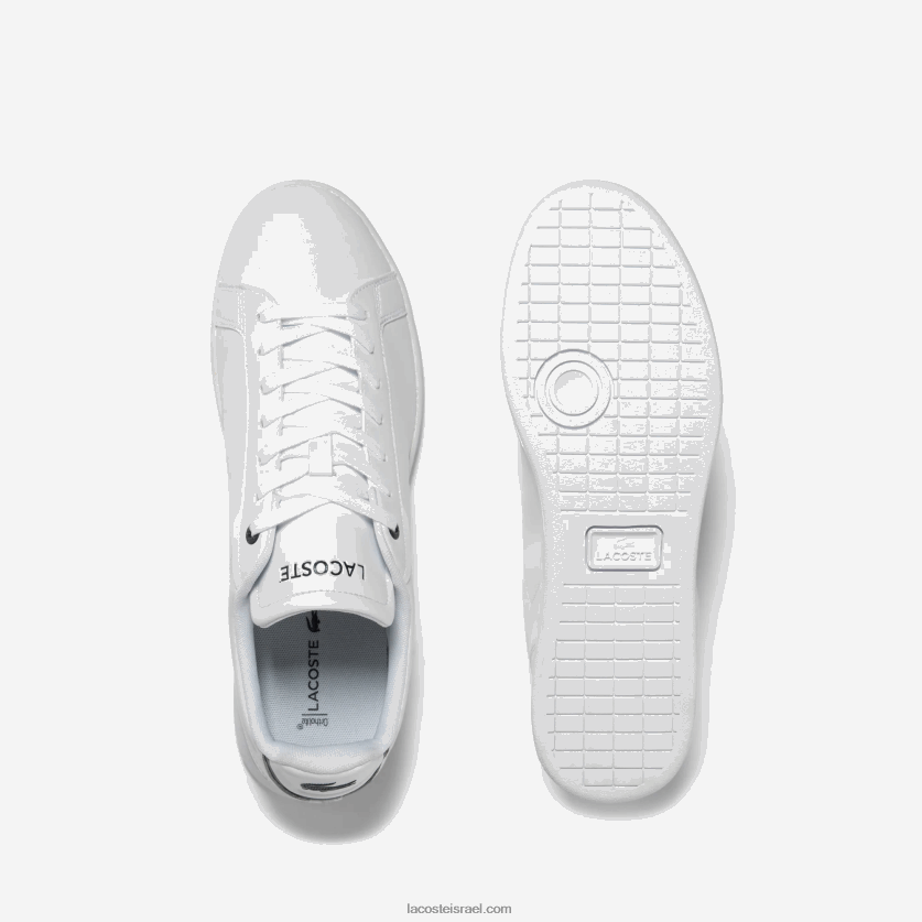 Lacoste נעלי ספורט גווני עור של carnaby pro bl DZ4D0D1743 לבן & נייבי 042 גברים - Image 4