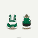 Lacoste נעלי ספורט דלוקס טקסטיל עם דגש על l-spin DZ4D0D1870 לבן/ירוק 082 גברים - Image 5